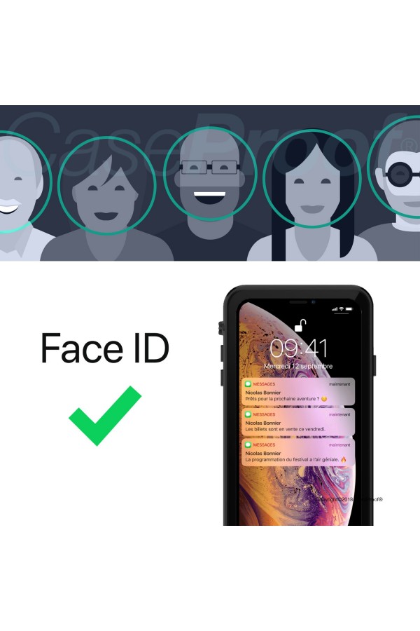 iPhone XS - Coque étanche & antichoc SERIE PRO CaseProof