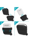 Airpods - Waterproof ShockProof Cover for Airpods - Celadon Blue