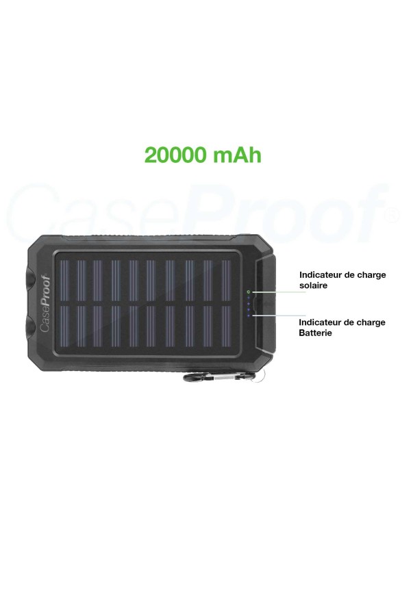 Batterie Universelle Solaire Usb Voltaic V25 - Batterie Solaire