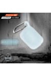 Airpods - Etui de protection Etanche en silicone-Blanc - Phosphorescent