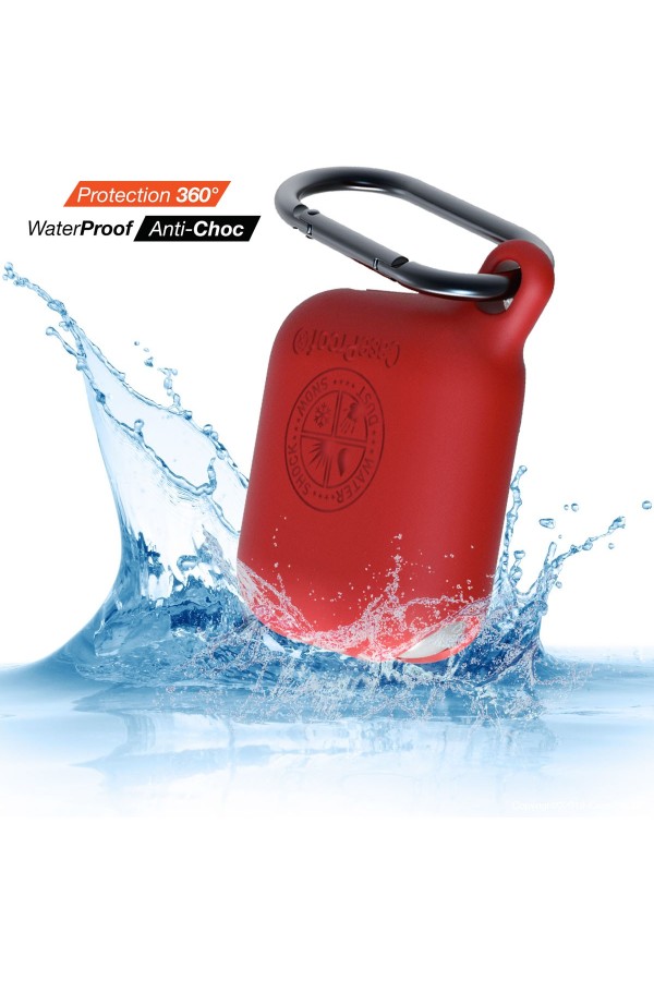 Airpods - Waterproof ShockProof Red Cover