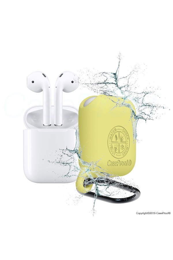 Airpod - Shockproof Waterproof Cover Yellow