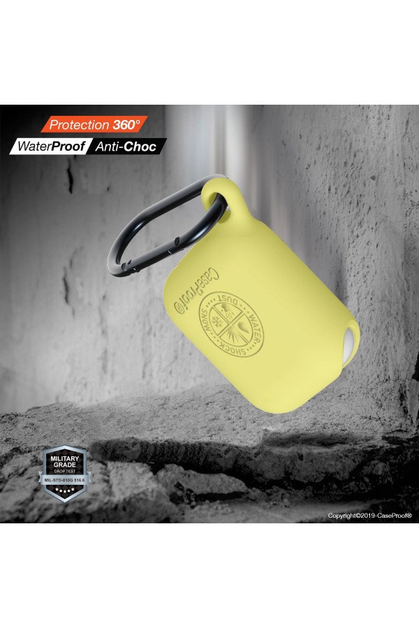 Airpod - Shockproof Waterproof Cover Yellow