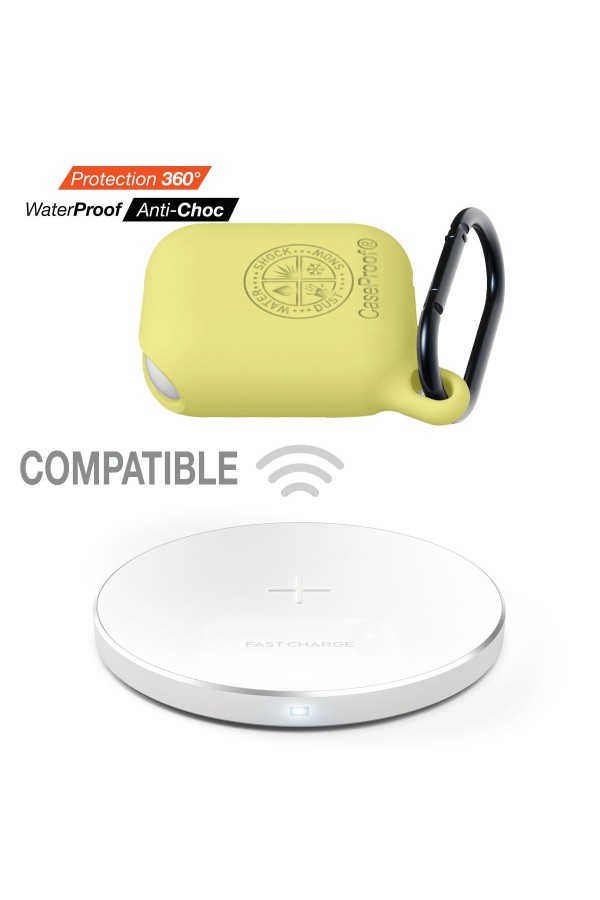 Airpod - Shockproof Waterproof Cover Yellow