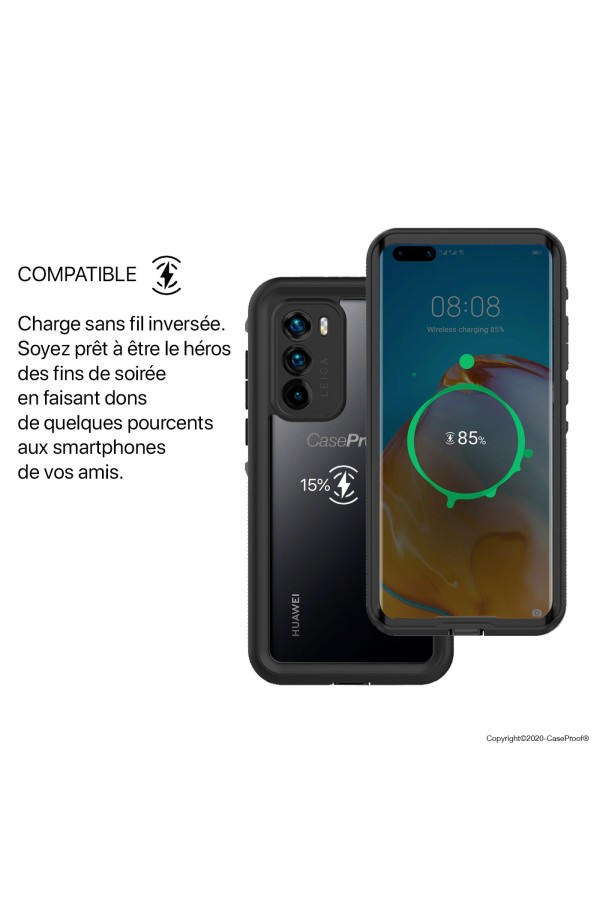Huawei P40 - Coque Etanche & Antichoc SERIE PRO CaseProof