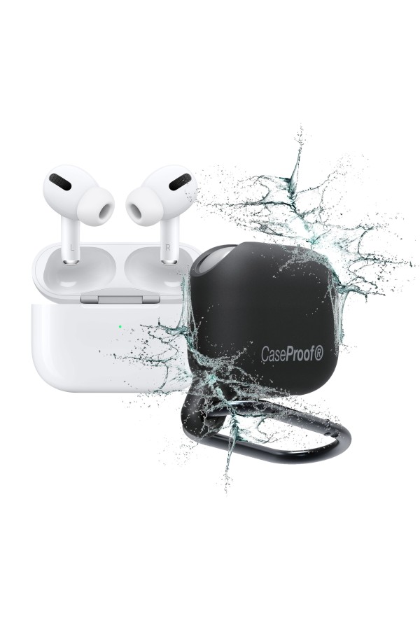 Ødelæggelse uddannelse stege AirPods-Pro -Shockproof Waterproof Case- Black