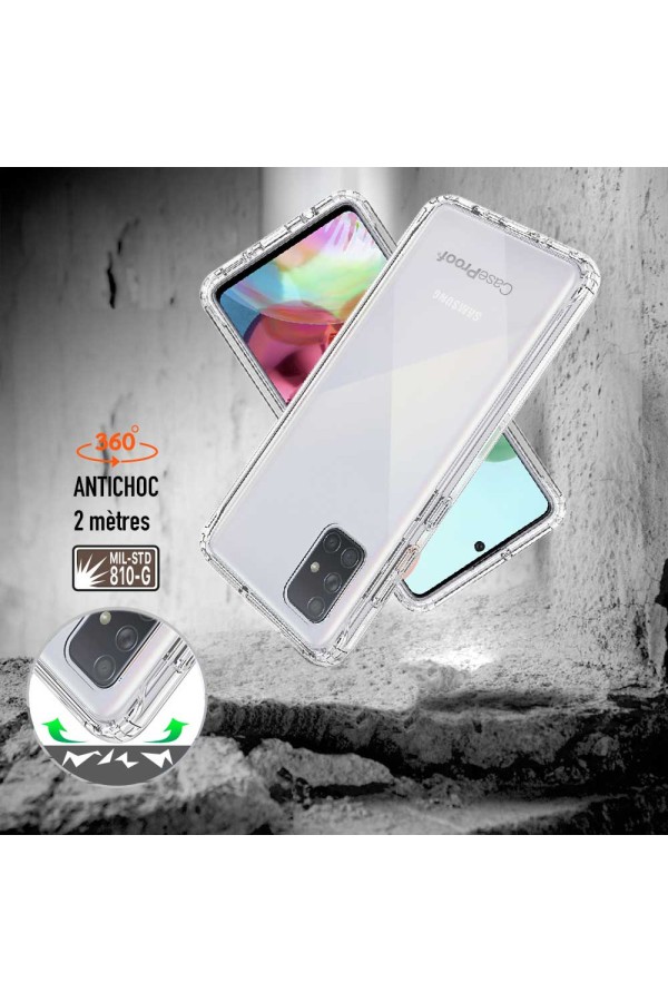 Samsung A 51 / 4G - ShockProof 360° Transparent Protection