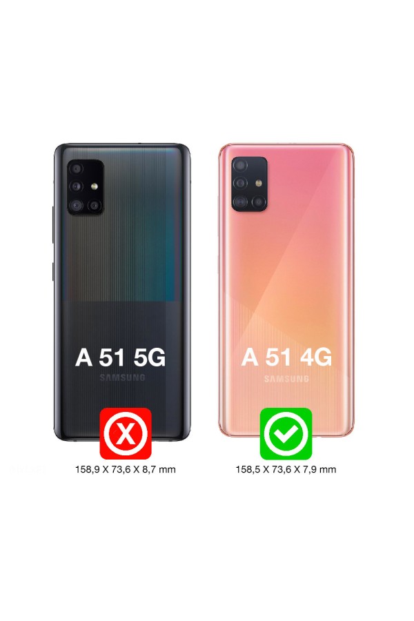 Samsung A 51 / 4G - Protection 360° AntiChoc Transparent