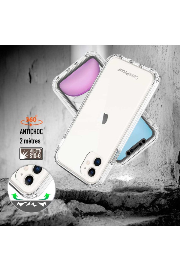 iPhone 12 Mini   - ShockProof 360° Protection - Transparent SHOCK