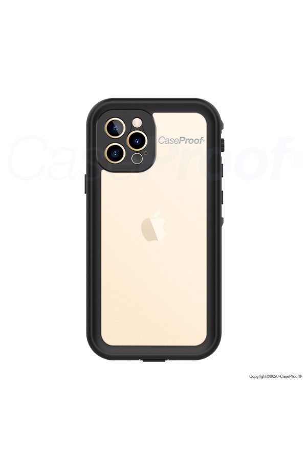 Coque iPhone 12 Pro Max anti-choc transparente et vitre de