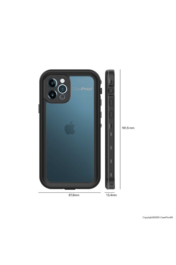 Coque intégrale CASEPROOF iPhone 12 Pro etanche antichoc