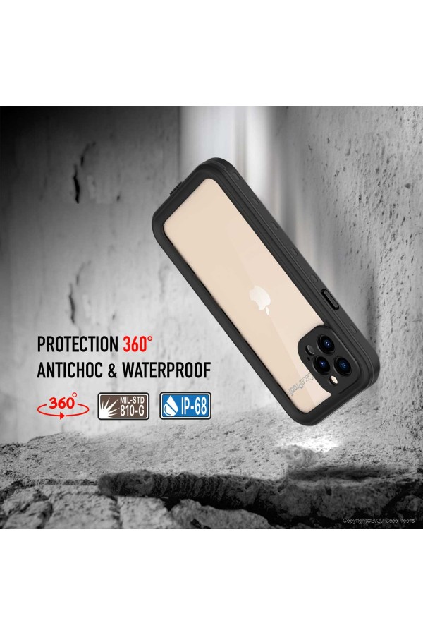 Waterproof & shockproof case for iPhone 12 Pro - 360° optimal protection