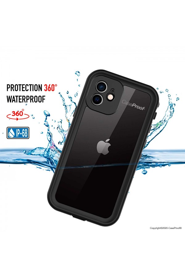 iPhone 12 Mini  - Coque Étanche et Antichoc - Série WATERPROOF