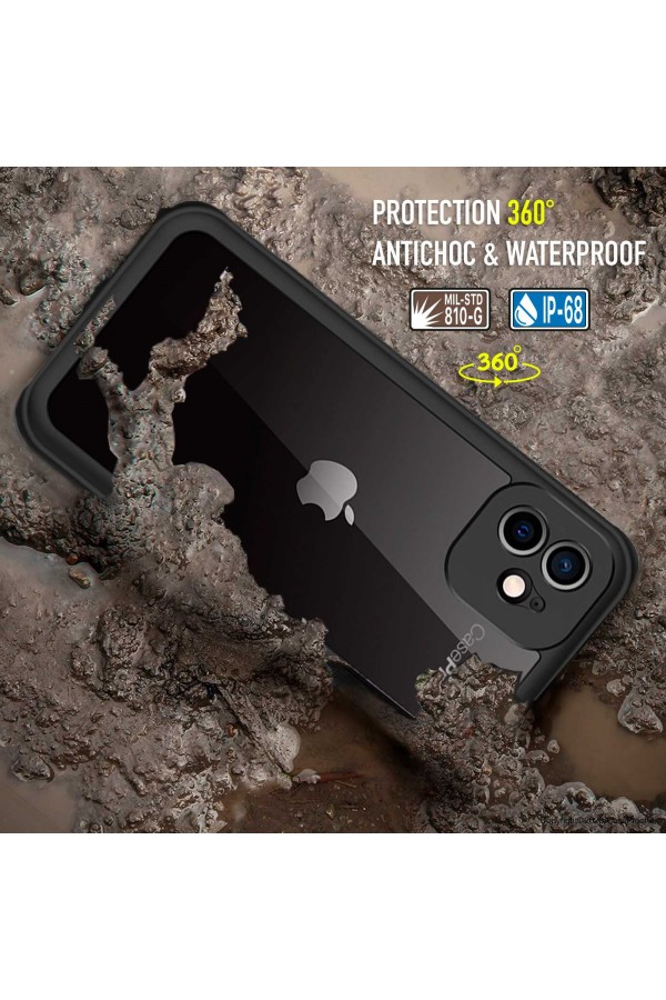 iPhone 12 Mini  - Coque Étanche et Antichoc - Série WATERPROOF