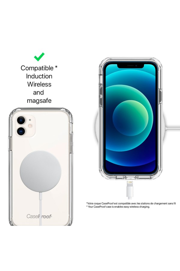 iPhone 12 Mini  - Protection 360° AntiChoc - Transparent Série SHOCK
