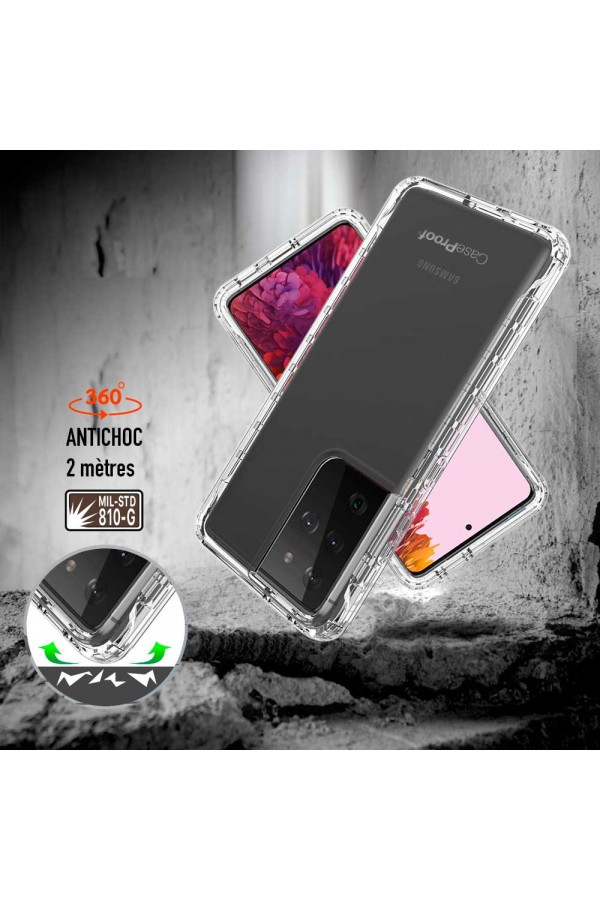 Samsung S21 Ultra 5G - Protection 360° AntiChoc - Série SHOCK