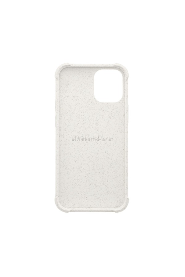 iPhone 12- 12 Pro - Coque Biodégradable ANTICHOC Blanc Série  BIO