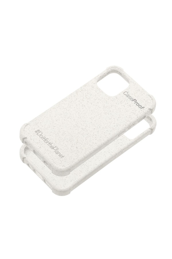 iPhone 12- 12 Pro - Coque Biodégradable ANTICHOC Blanc Série  BIO