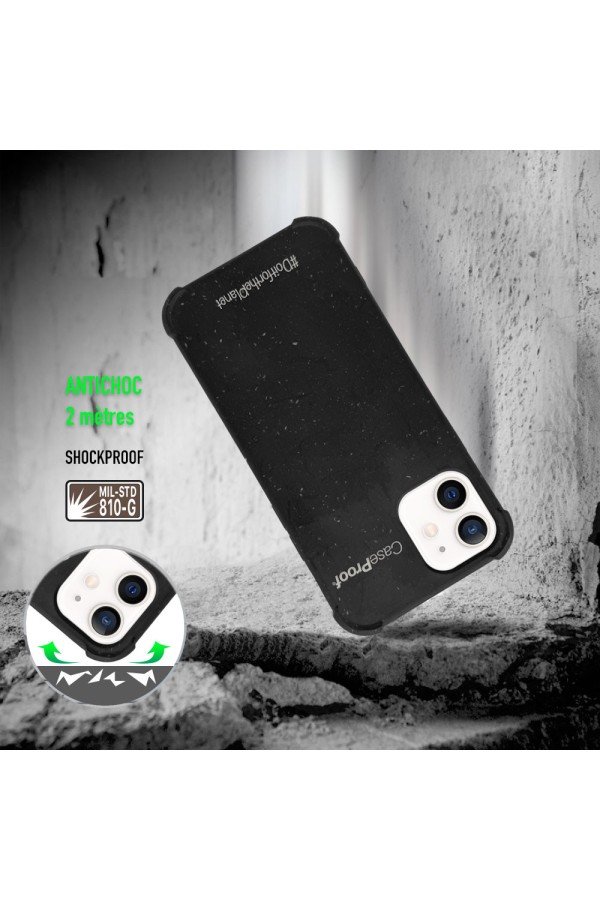 Iphone 11 - Coque Biod_gradable S_rie  Noire BIO