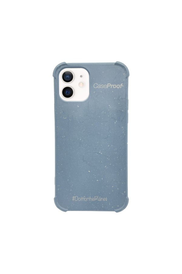 iPhone 11 - Coque Antichoc Biodégradable Bleu Série BIO