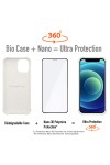 iPhone 11 - Coque Biodégradable Blanc Série  BIO