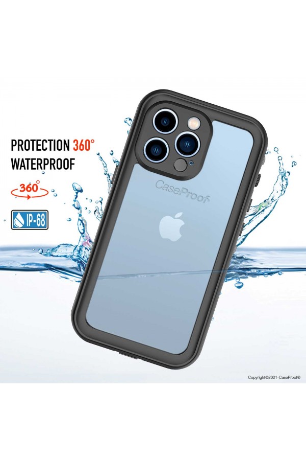 iPhone 13 Pro - Coque Étanche et Antichoc - Série WATERPROOF