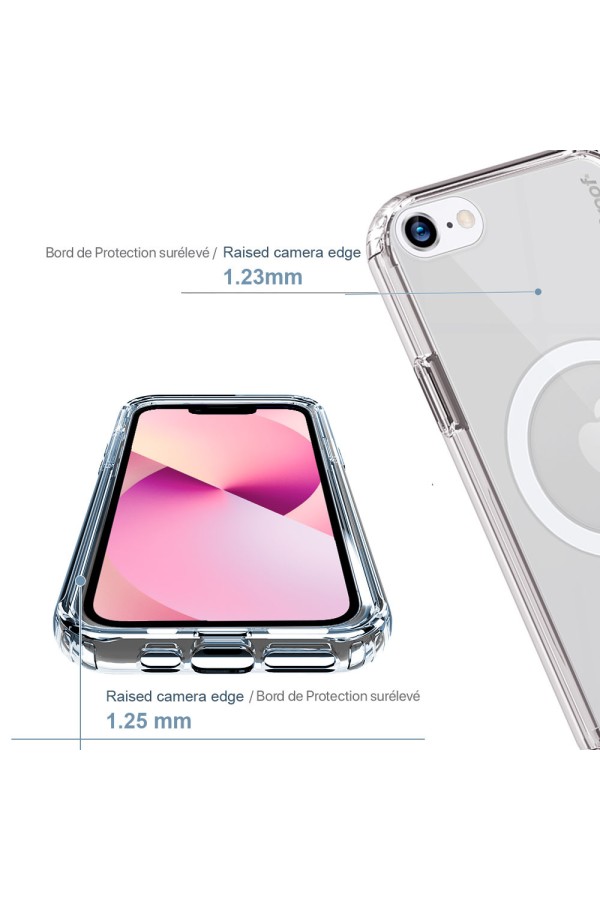 iPhone 87SE - ShockProof 360° Protection - Transparent SHOCK