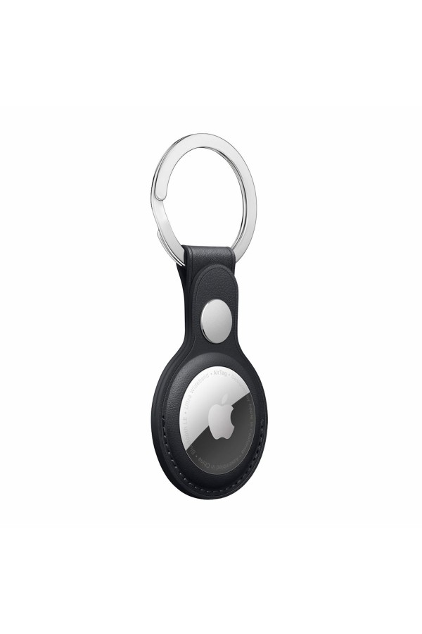 Porte-clés  pour AirTag Apple en cuir veganNoir