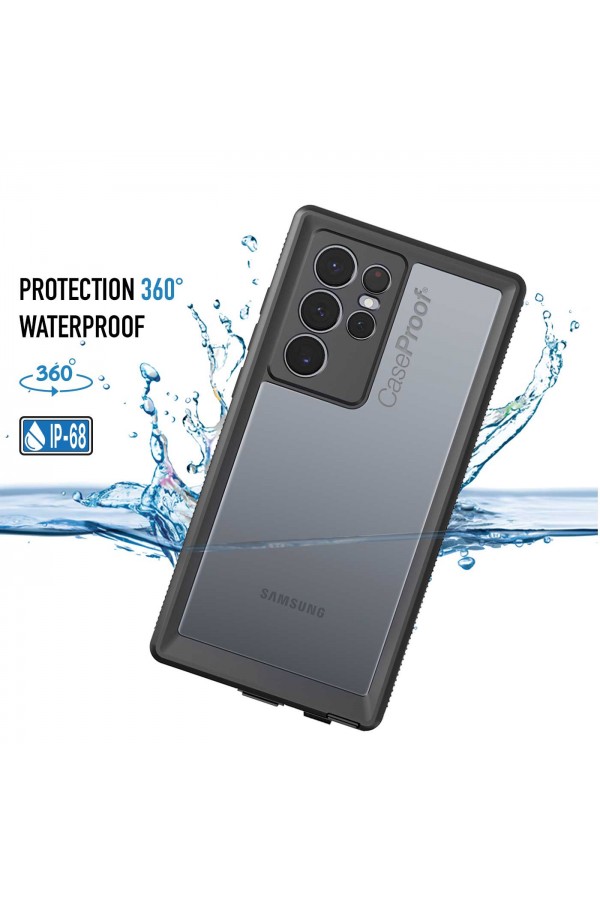 Waterproof & shockproof case for Galaxy  S22 Ultra 5G  360° optimal protection
