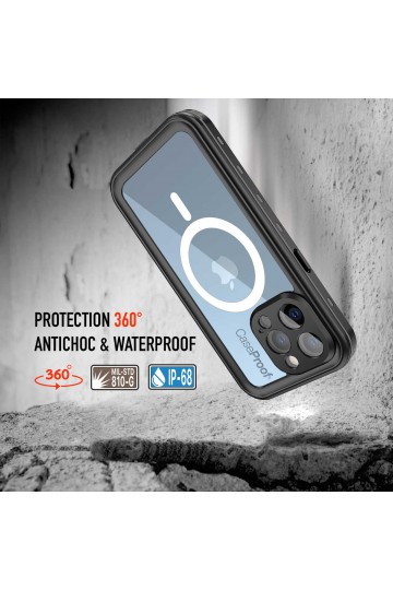 Extreme IP68 iPhone 13 Pro Max Magnetic Waterproof Case