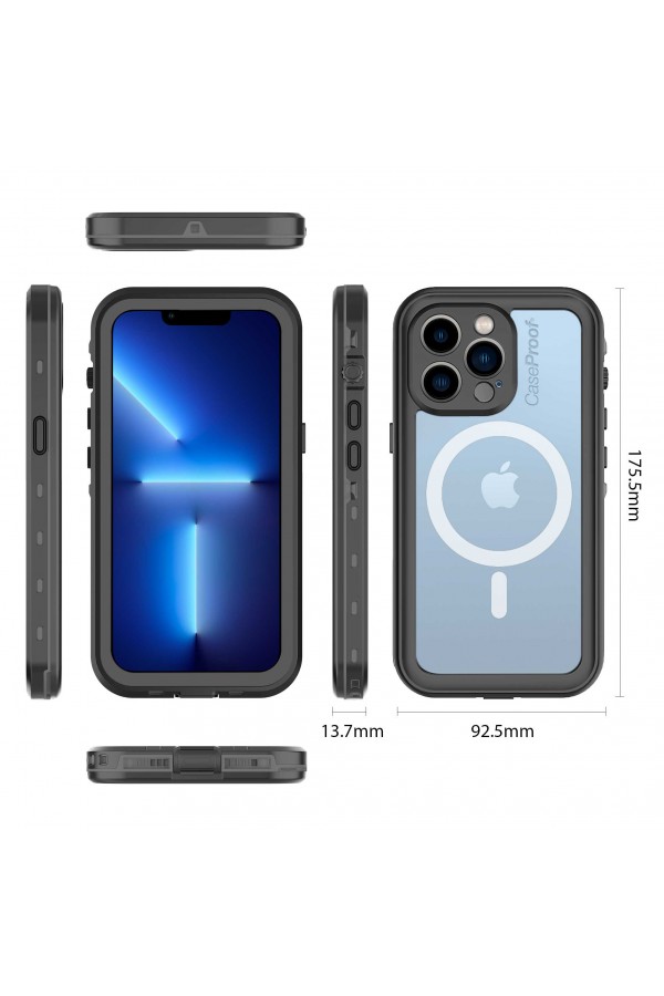 Iphone 12 Pro Max - Waterproof & Shockproof smartphone case - WATERPROOF Collection