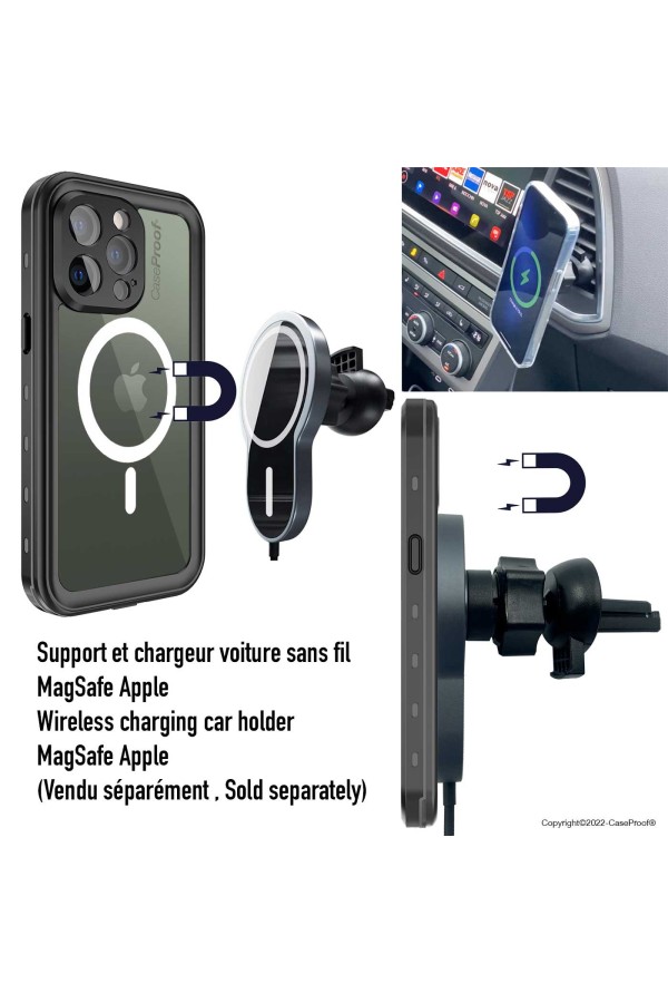 Chargeur induction MagSafe pour voiture