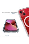 iPhone 14 Plus - Protection 360° AntiChoc - Transparent Magsafe Série SHOCK
