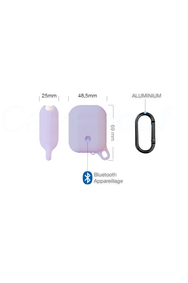 Airpods - Housse de protection Etanche en silicone 