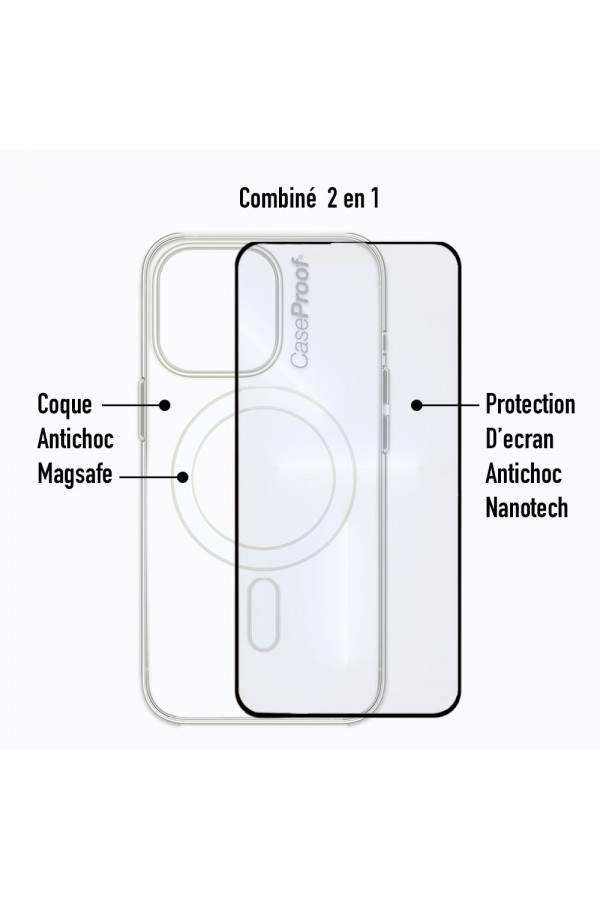 ShockProof Protection for iPhone 14 Pro - 360° Optimal protection Magsafe case
