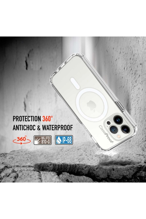 iPhone 14 Pro Max  - ShockProof 360° Protection - Transparent SHOCK