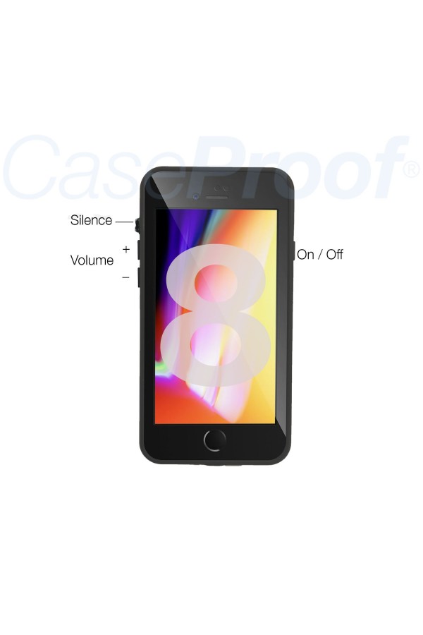Waterproof- Shockproof- for- iPhone  8/7 Plus Caseproof ® 