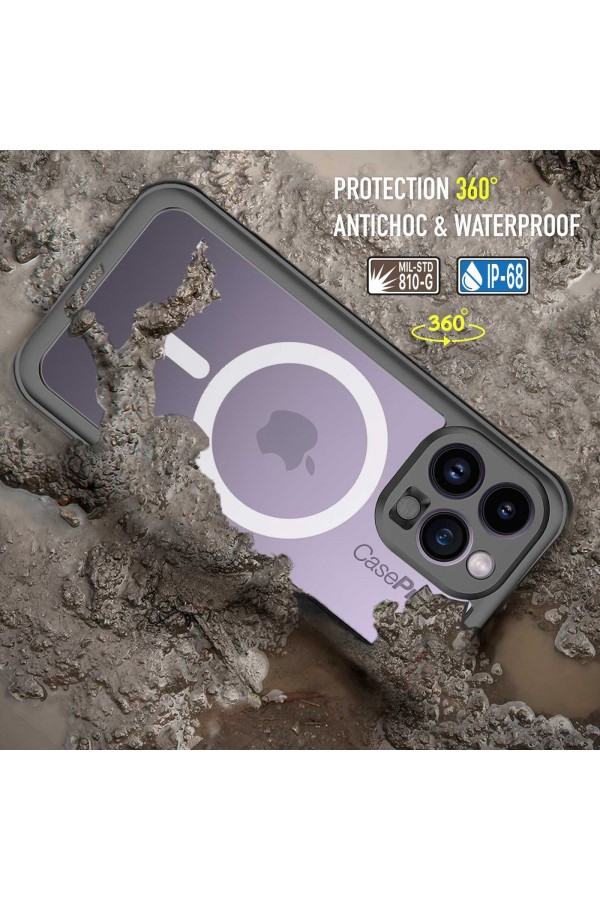 iPhone 14 Pro Max - Coque Etanche et Antichoc - Compatible Magsafe Série WATERPROOF