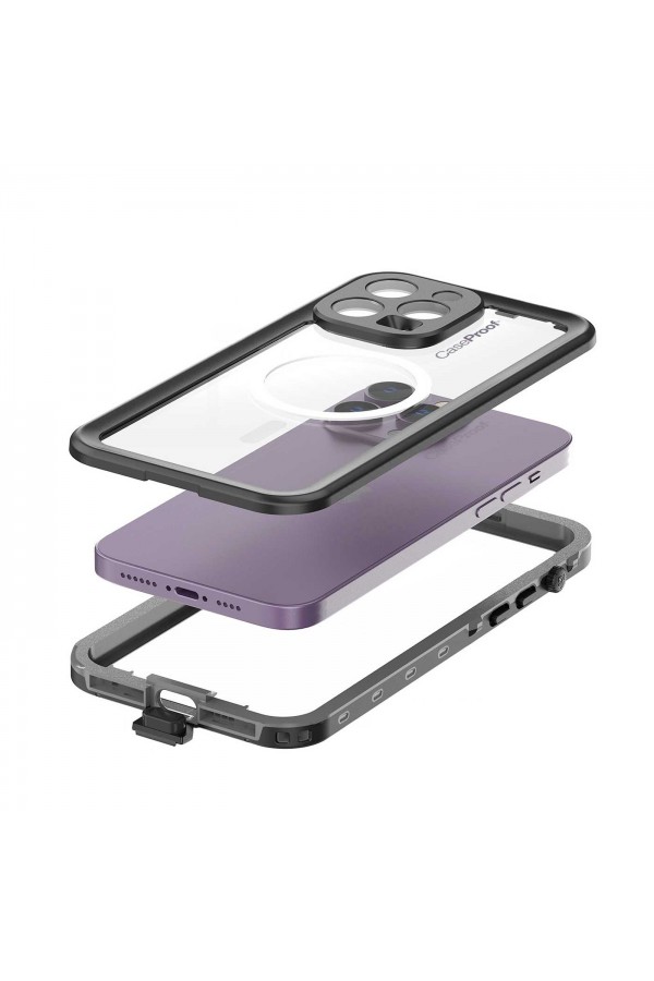 Coque CaseProof étanche antichoc compatible Magsafe pour  iPhone 14 Pro