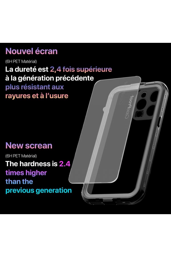 Coque étanche Magsafe  iPhone 13 ( waterproof ip 68)  CaseProof