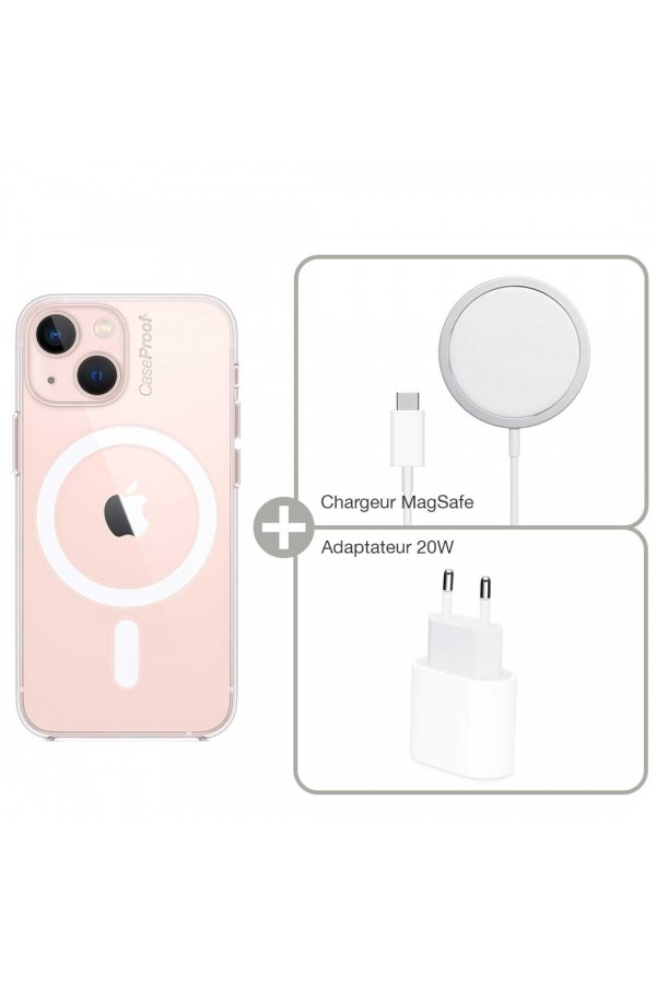 Waterproof case iPhone 13 + MagSafe + 20W adapter