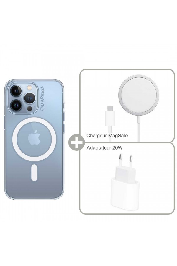 Waterproof case iPhone 13 + MagSafe + 20W adapter