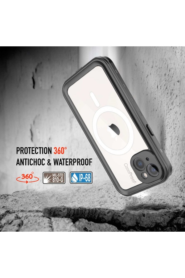 Iphone 14- Waterproof & Shockproof case -  With MagSafe 