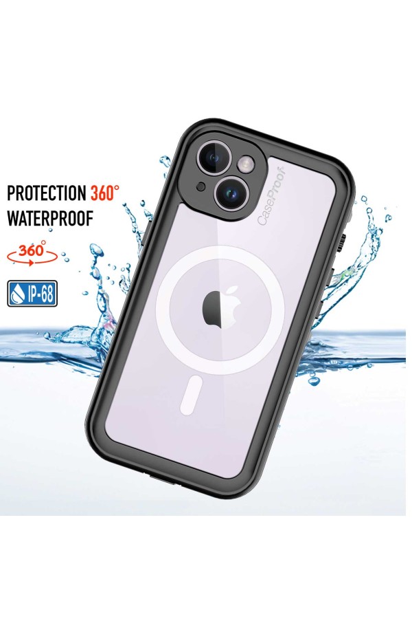 Coque en silicone antichoc pour iPhone 14 Plus - Convient pour MagSafe -  Transparente | bol