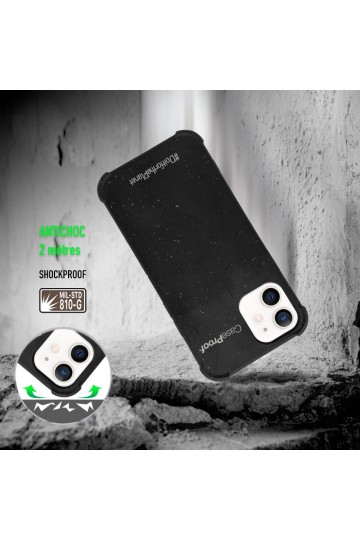 Iphone 13 Pro Max- Biodegradable case black color CaseProof
