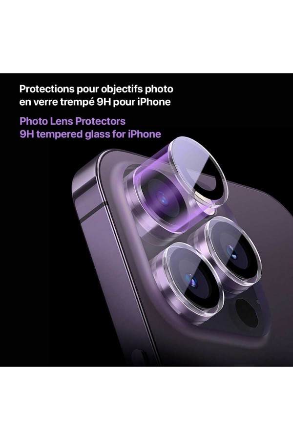 Protection caméra iPhone 14-14 Plus