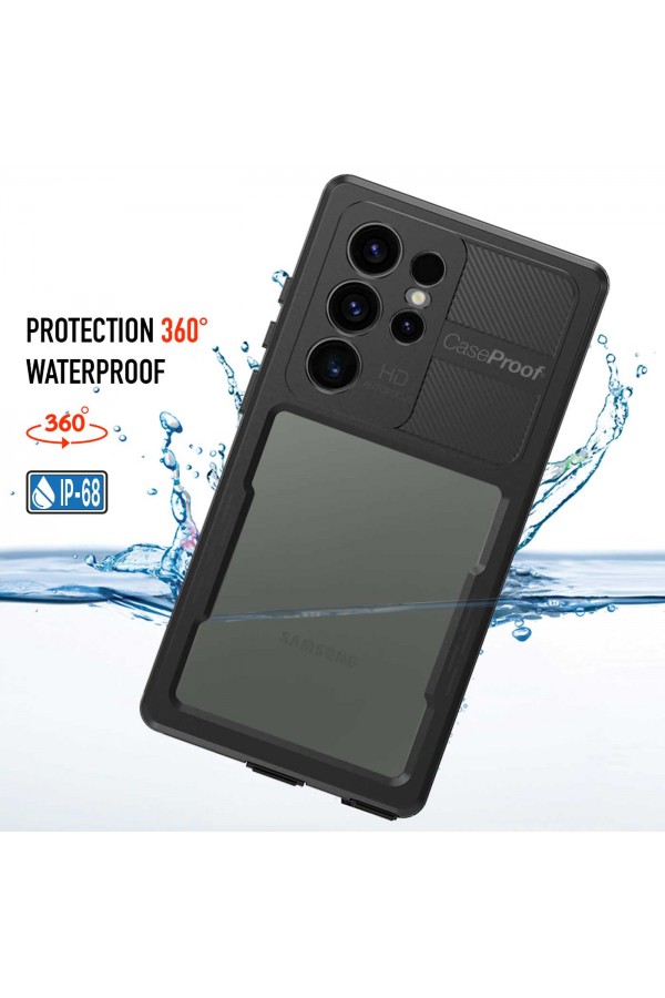 Coque Rigide étanche AMAZEAR Pour Insta360 Go Ultra - Protection Rangement, Design Compact, Doublure EVA, Noir