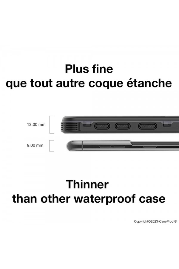 Samsung Galaxy S23 Plus  - Coque Etanche & Antichoc - Série WATERPROOF