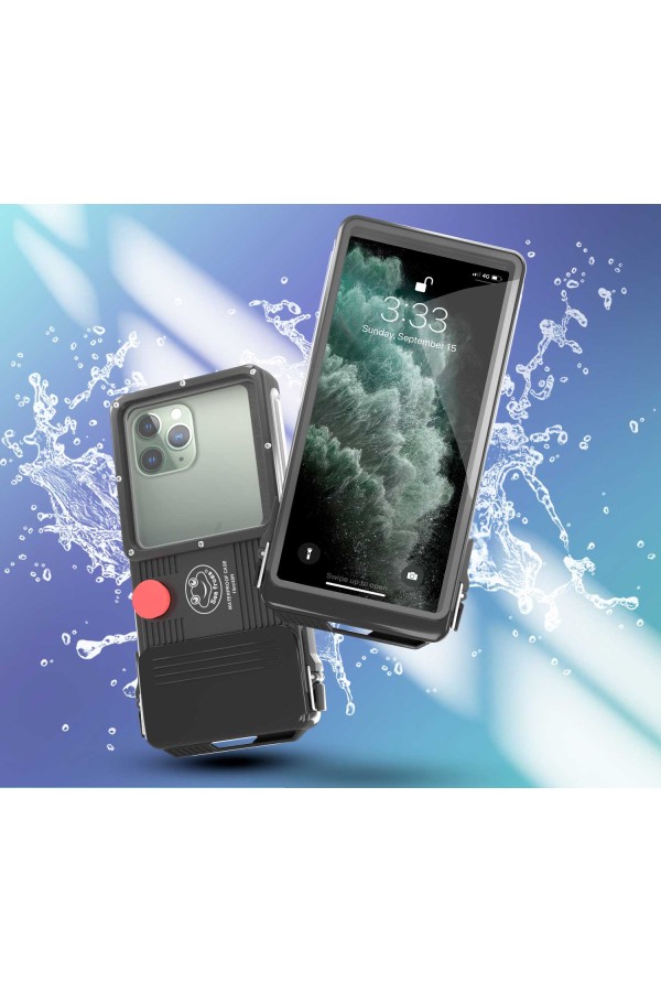 Caisson Étanche Universel de Smartphone pour la Plongée Sous-marine jusque  15 m - Compatible avec iPhone, Samsung , Xiaomi