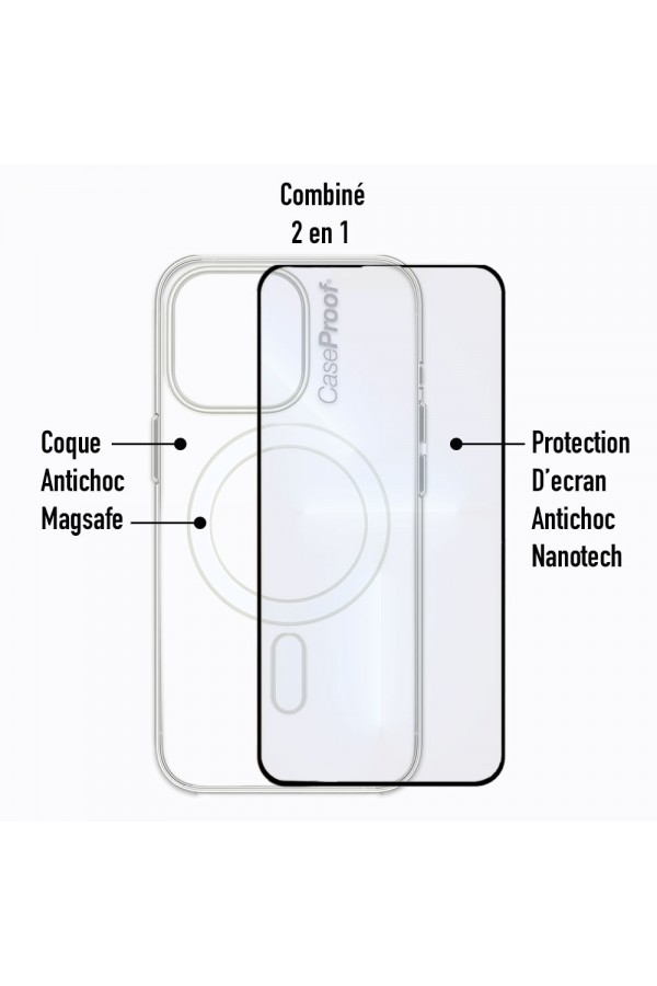iPhone 14 Pro - ShockProof 360° Protection - Transparent SHOCK